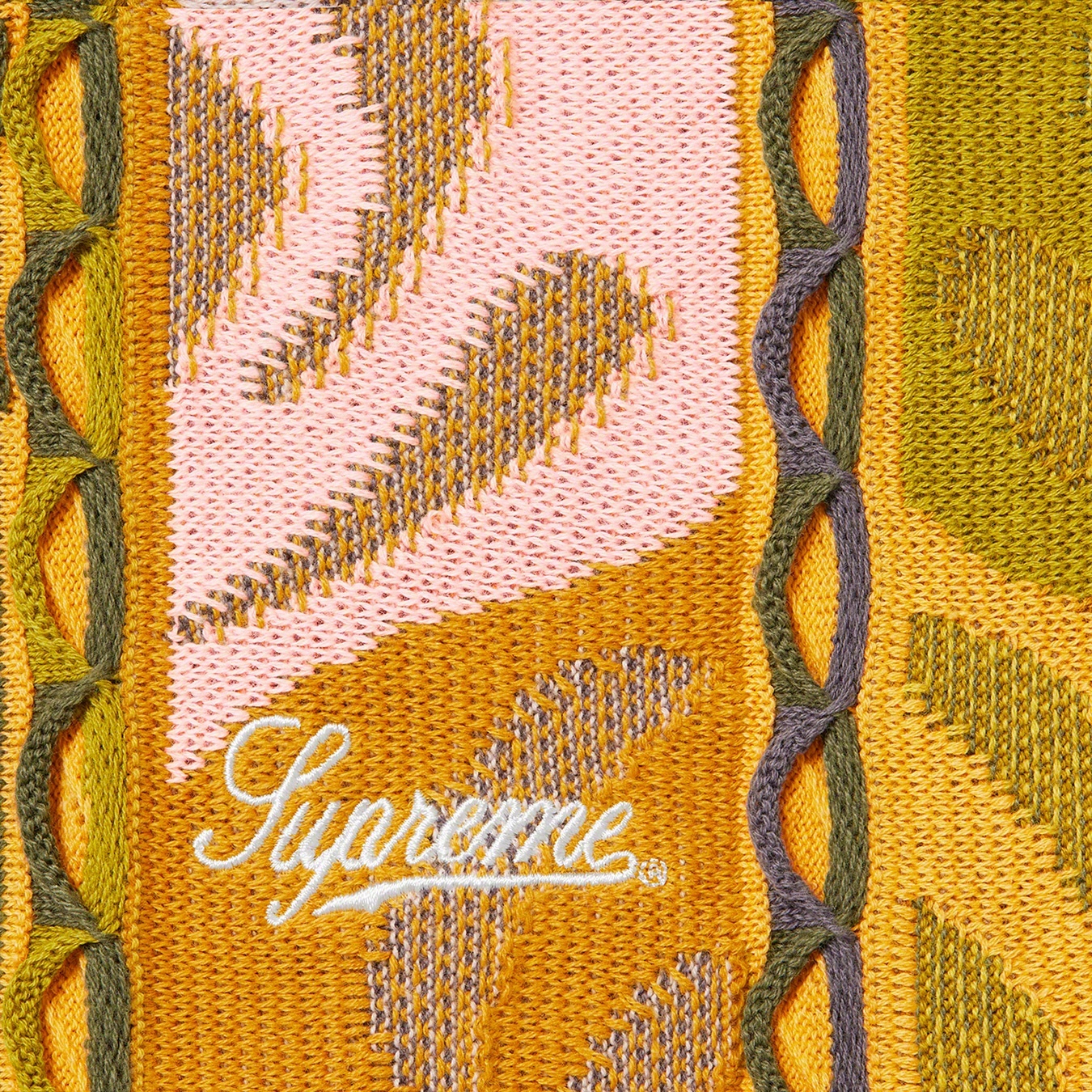 Abstract Textured Knit Short view 7